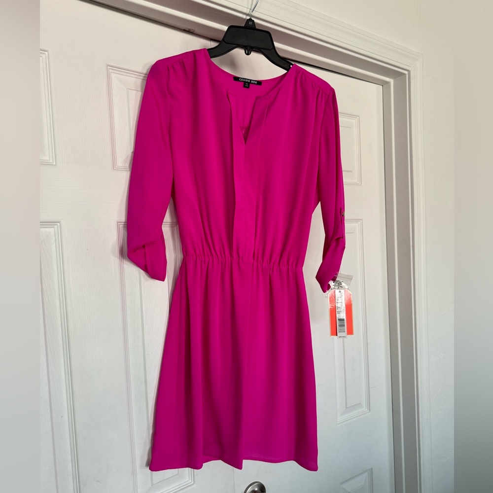 NWT Gianni Bini hot pink dress